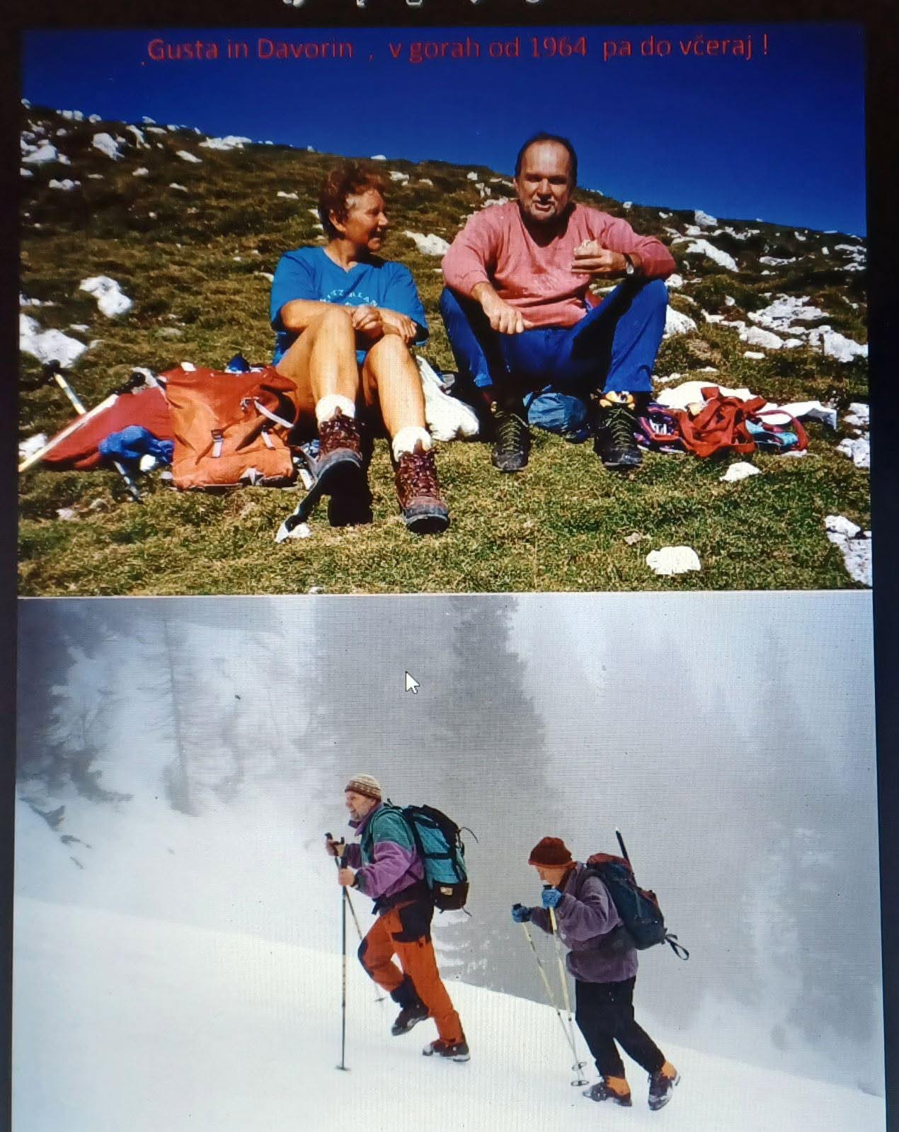 Alpinistična zgodba Davorina in Guste Podrepšek